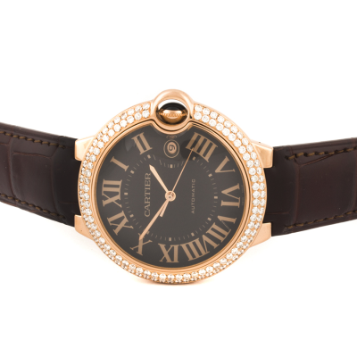 Швейцарские часы Cartier  Ballon Bleu Pink Gold 42 mm