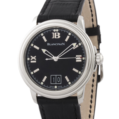 Швейцарские часы Blancpain  Leman 
Grande Date Steel 38 mm