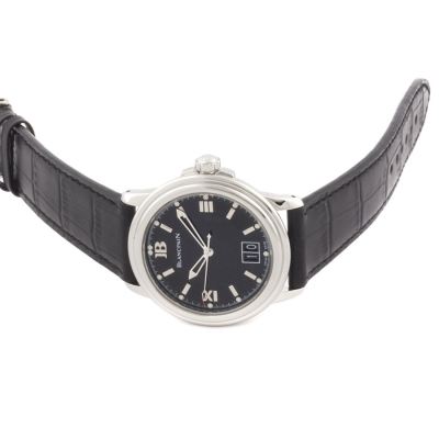 Швейцарские часы Blancpain  Leman 
Grande Date Steel 38 mm