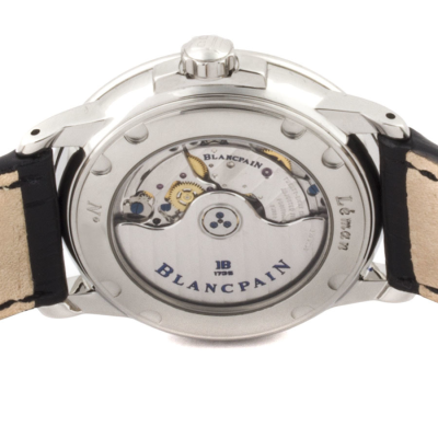 Швейцарские часы Blancpain  Leman 
Grande Date Steel 38 mm