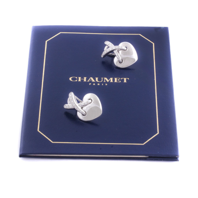 Ювелирное изделие Chaumet  Liens Heard
серьги XXL с бриллиантами
