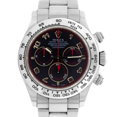 Швейцарские часы Rolex  
Daytona Cosmograph 40mm White Gold