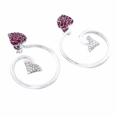 Ювелирное изделие Dior Jewelry Dior серьги из белого золота с бриллиантами