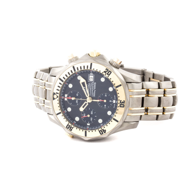 Швейцарские часы Omega  Seamaster Diver 
Chronograph Titanium Gold