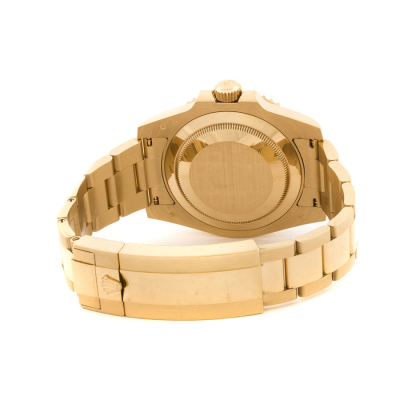 Швейцарские часы Rolex  
Submariner Blue Dial 
18kt Yellow Gold 40 mm