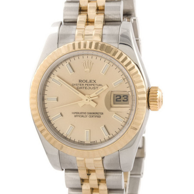 Швейцарские часы Rolex  Oyster Perpetual 2 Tone Ladies-Datejust 26 mm