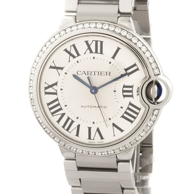 Швейцарские часы Cartier  
Ballon Bleu Steel 36 mm