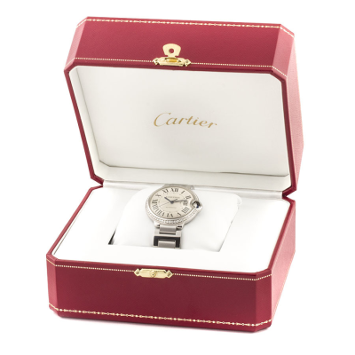 Швейцарские часы Cartier  
Ballon Bleu Steel 36 mm