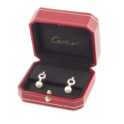 Ювелирное изделие Cartier  
Himalia серьги