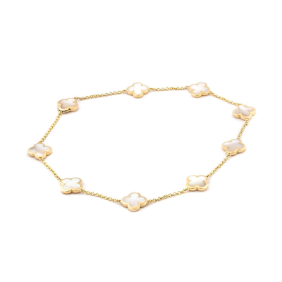 Ювелирное изделие Van Cleef & Arpels  Pure Alhambra 9 мотивов колье