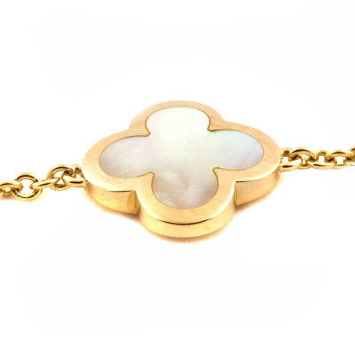 Ювелирное изделие Van Cleef & Arpels  Pure Alhambra 4 мотива браслет
