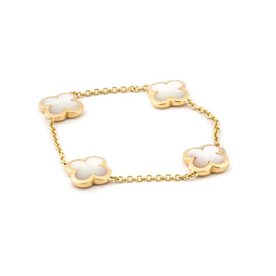 Ювелирное изделие Van Cleef & Arpels  Pure Alhambra 4 мотива браслет