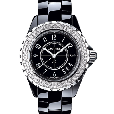 Швейцарские часы Chanel  J 12 
Diamond Bezel