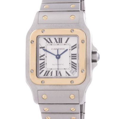 Швейцарские часы Cartier  
Santos Automatic