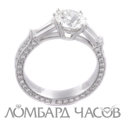 Ювелирное изделие Maximilian  кольцо 
с бриллиантом 1.27 ct