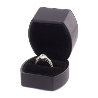 Ювелирное изделие Maximilian  кольцо 
с бриллиантом 1.27 ct