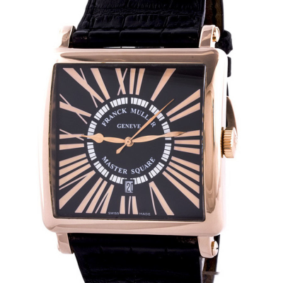 Швейцарские часы Franck Muller  
Master Square King Gold