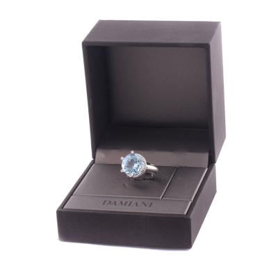 Ювелирное изделие Damiani 
кольцо с аквамарином