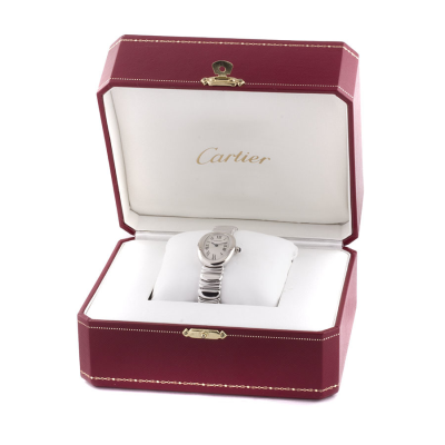 Швейцарские часы Cartier  
Baignoire White Gold Ladies Quartz