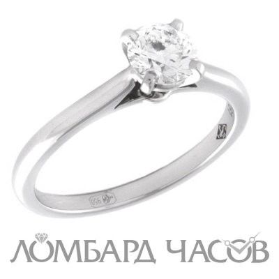 Ювелирное изделие Cartier  
Solitaire кольцо из платины 950 пробы 0.60 ct