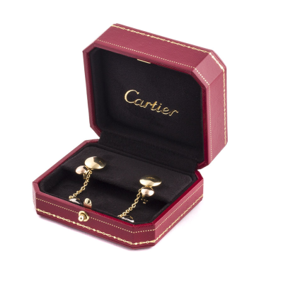 Серьги Cartier  Trinity