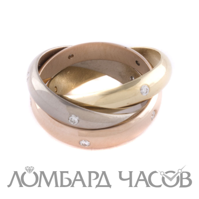 Ювелирное изделие Cartier  
Trinity de кольцо