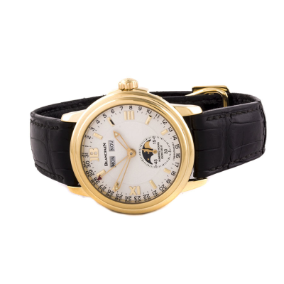 Швейцарские часы Blancpain  
Leman Moonphase & Complete Calendar Yellow Gold