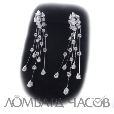 Ювелирное изделие Graff  Princess Charlene's earrings 14.50 ct