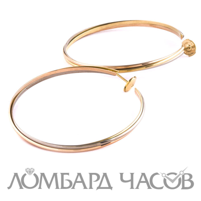 Ювелирное изделие Cartier  Trinity de серьги