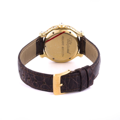 Швейцарские часы Chopard  Happy Sport Full Diamonds Watch 33 mm