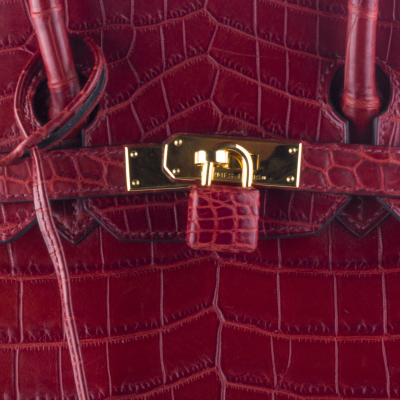Аксессуар Hermes  Birkin Bag 35 mm Crocodile Gold Hardware