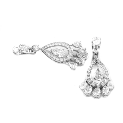 Ювелирное изделие Prima Exclusive  серьги 
с бриллиантами 6.58 ct