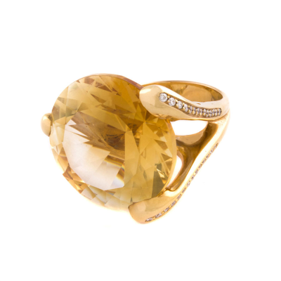Ювелирное изделие Gavello  кольцо с цитрином 30.0 ct