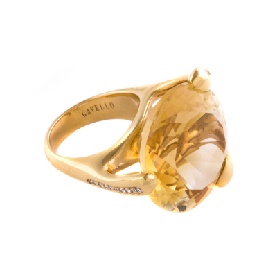 Ювелирное изделие Gavello  кольцо с цитрином 30.0 ct