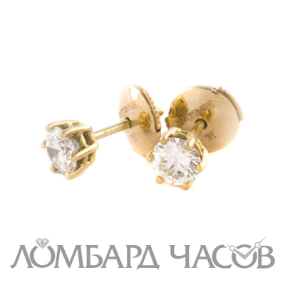 Ювелирное изделие No name ReneKern пусеты по 0.40 ct