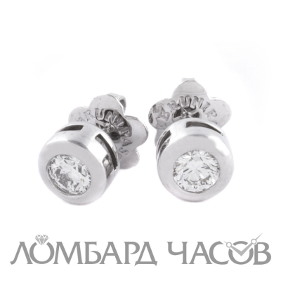 Ювелирное изделие No name Пусеты с бриллиантами по 0.40 ct GIA