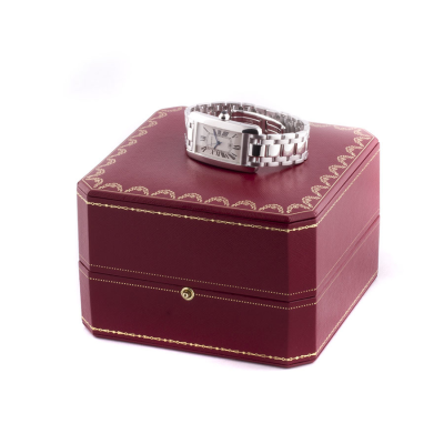 Швейцарские часы Cartier  Tank Americaine 
 Automatic Gold