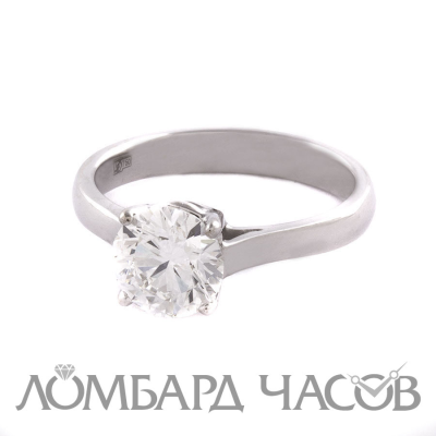 Ювелирное изделие Tiamo  кольцо с бриллиантом 1,58 ct. ( F / VS1 ) GIA