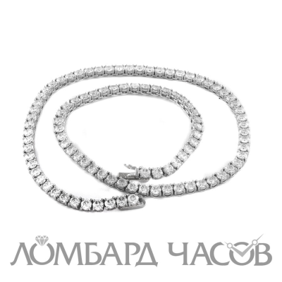 Ювелирное изделие Cartier  колье из платины с бриллиантами 21.50 ct