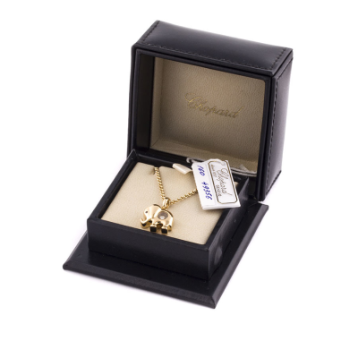 Ювелирное изделие Chopard  Happy Diamonds подвеска слоник