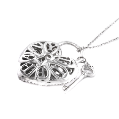 Ювелирное изделие Tiffany & Co  Filigree Heart Pendant with Key