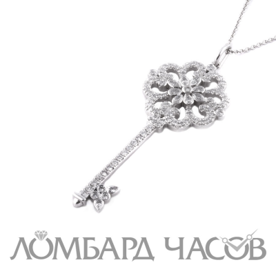 Ювелирное изделие Tiffany & Co  Key Pendant Platinum