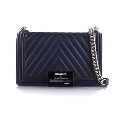 Аксессуар Chanel  Boy Deep Blue Bag