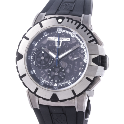 Швейцарские часы Harry Winston  Ocean Sport Zalium Rubber