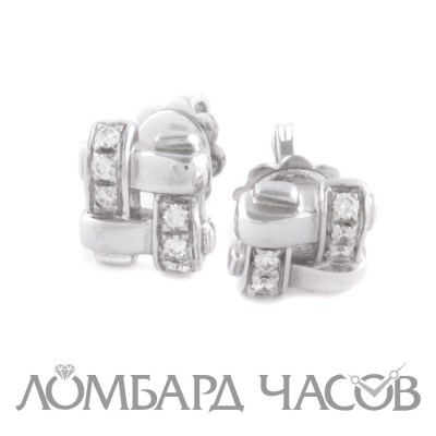Ювелирное изделие Tiffany & Co  пусеты
с бриллиантами