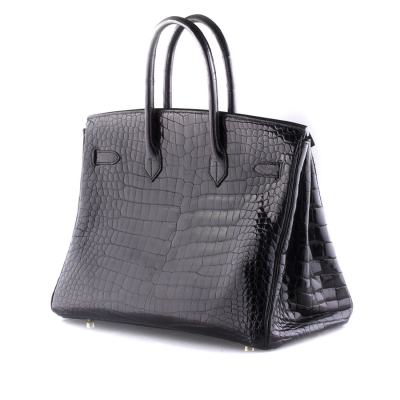 Аксессуар Hermes  Braise Porosus Crocodile 35cm Birkin Bag with Gold Hardware