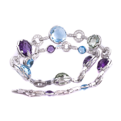 Ювелирное изделие Bvlgari  Parentesi Coctail 1 Row Necklace