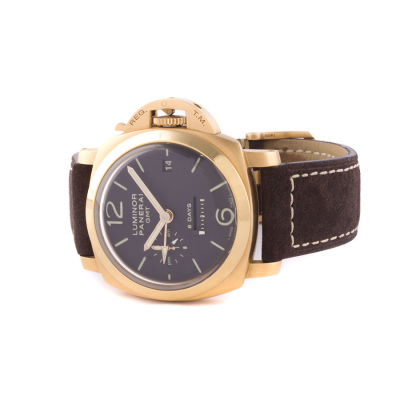 Швейцарские часы Panerai  Luminor 1950 8 Days GMT ORO ROSA
