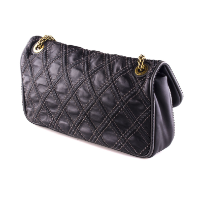 Аксессуар Chanel  Wild Stitch Quilted Black Leather Bag