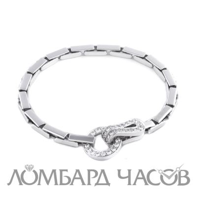 Ювелирное изделие Cartier  Agrafe браслет с бриллиантами